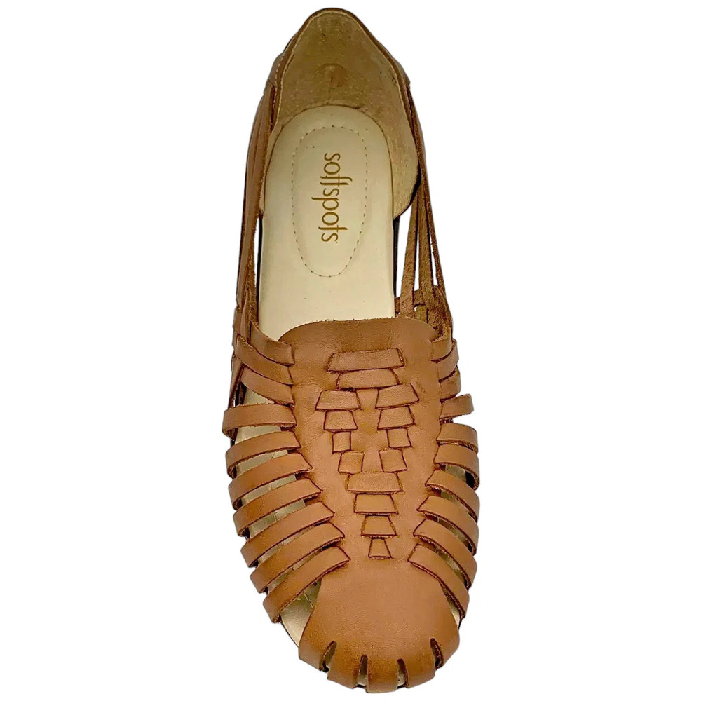 Softspots Womens Leather Sandal Trinidad Rust - Medium - Picture 2 of 3